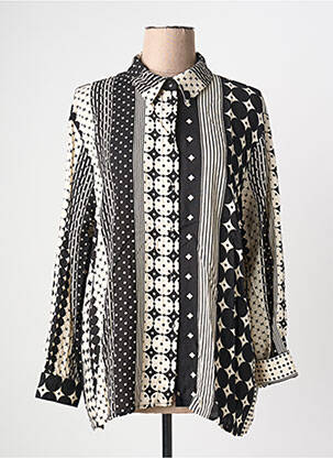 Chemisier noir LA FEE MARABOUTEE femme