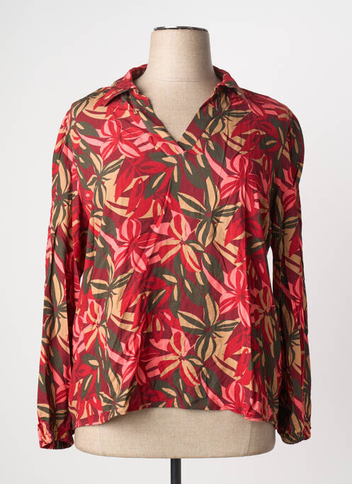 Blouse rouge JULIE GUERLANDE femme
