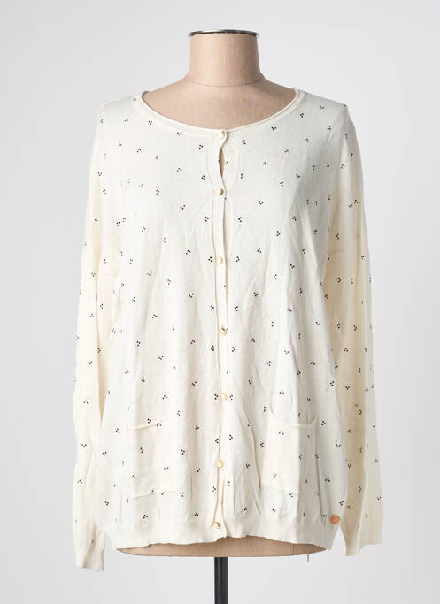 Gilet manches longues beige HARRIS WILSON femme