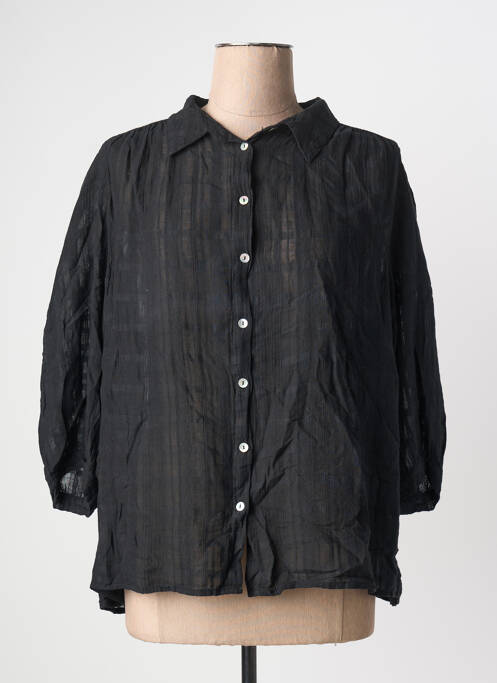 Chemisier noir LA FEE MARABOUTEE femme