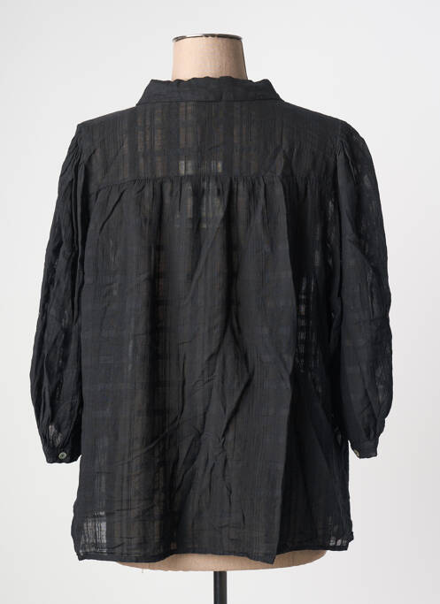 Chemisier noir LA FEE MARABOUTEE femme
