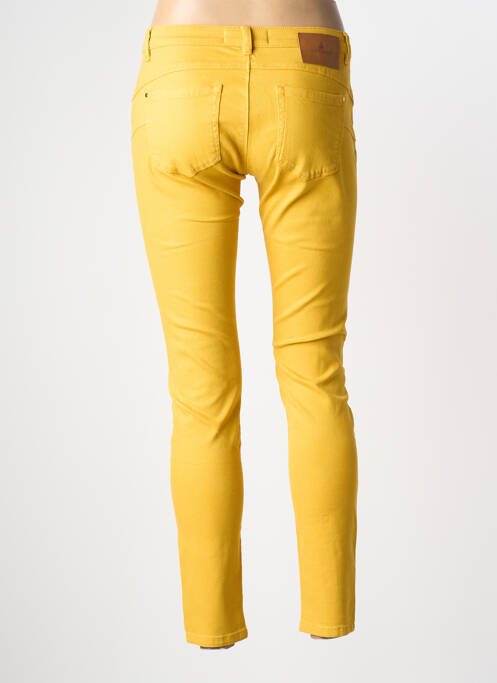 Jeans coupe slim jaune ONE STEP femme