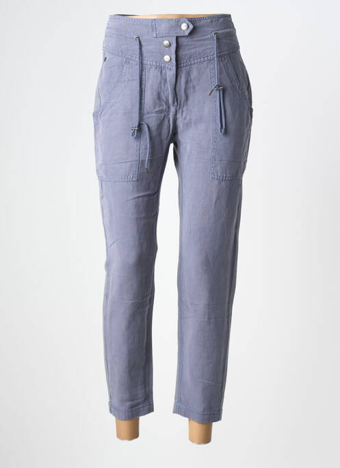 Pantalon 7/8 bleu SANDWICH femme