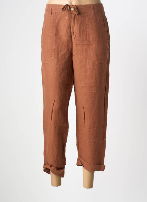 Pantalon 7/8 marron ONE STEP femme