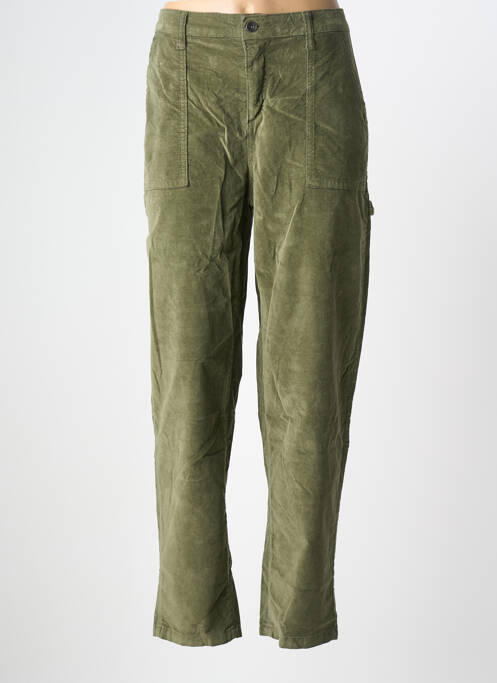 Pantalon droit vert PAKO LITTO femme