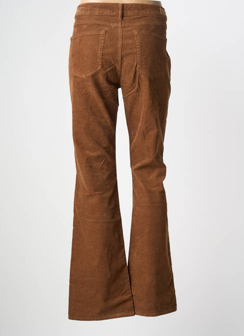 Pantalon flare marron HAPPY femme