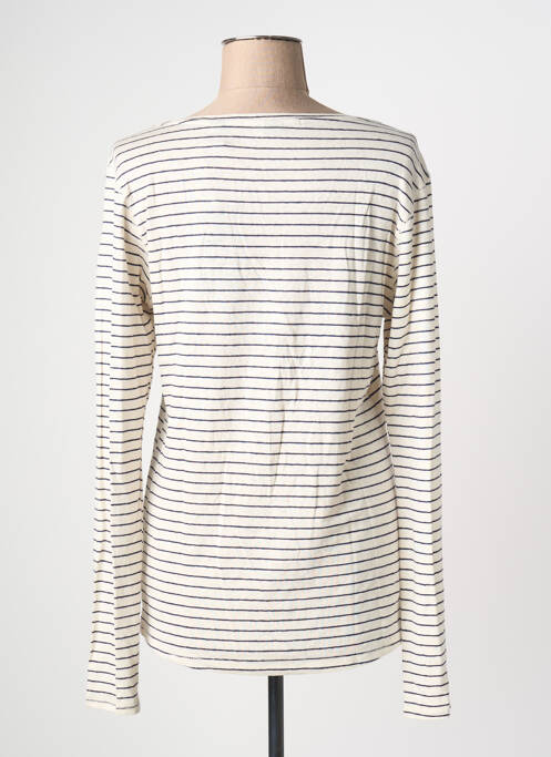 T-shirt beige SCOTCH & SODA femme