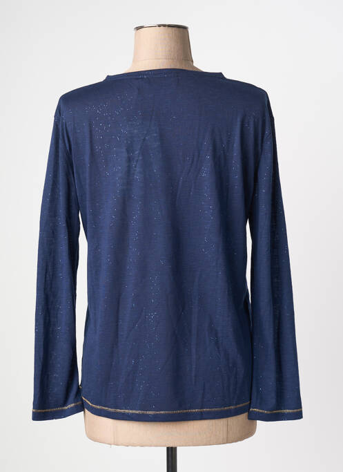 T-shirt bleu LA PETITE ETOILE femme