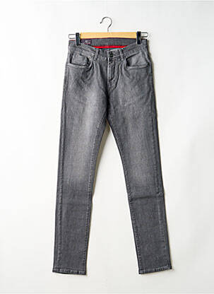 Jeans coupe slim stretch taille normale gris CH. K. WILLIAMS homme