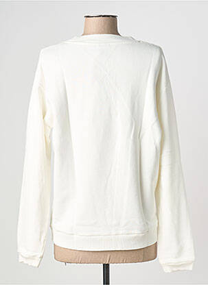 Sweat-shirt manches longues manches longues beige NINE TEES femme