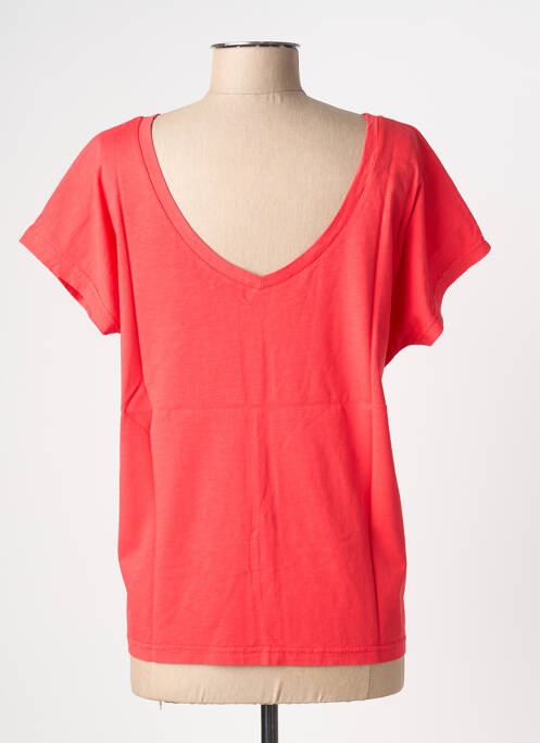 T-shirt rouge NINE TEES femme