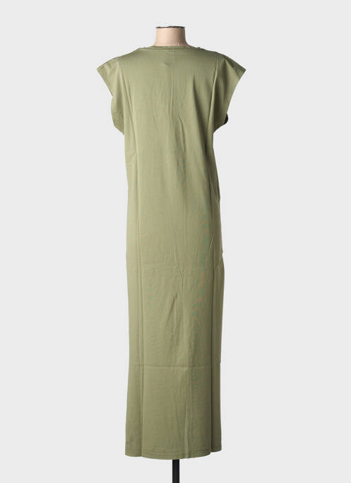 Robe longue vert NINE TEES femme