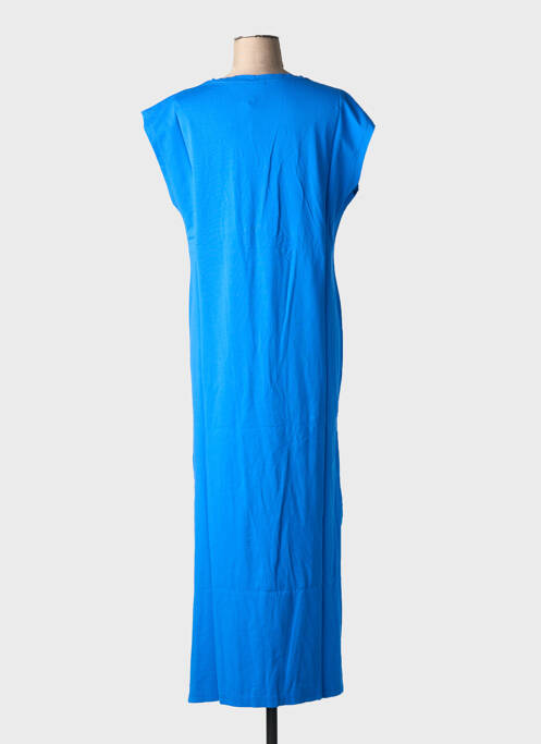 Robe longue bleu NINE TEES femme