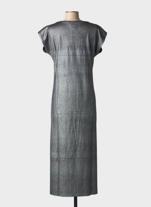 Robe longue argent NINE TEES femme