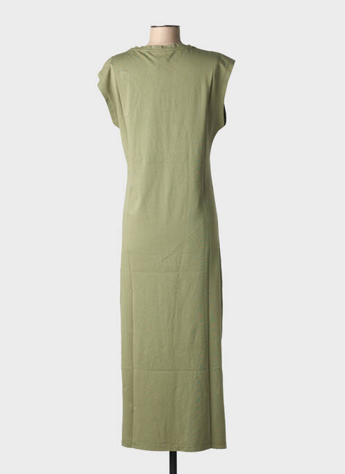 Robe longue vert NINE TEES femme
