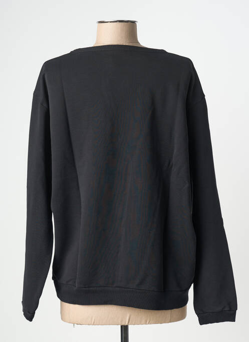 Sweat-shirt noir NINE TEES femme