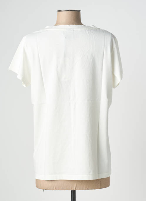 T-shirt beige NINE TEES femme