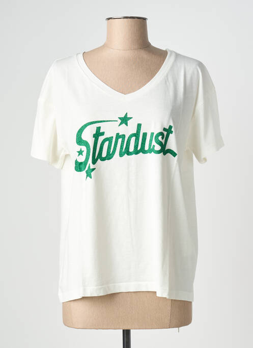 T-shirt beige NINE TEES femme