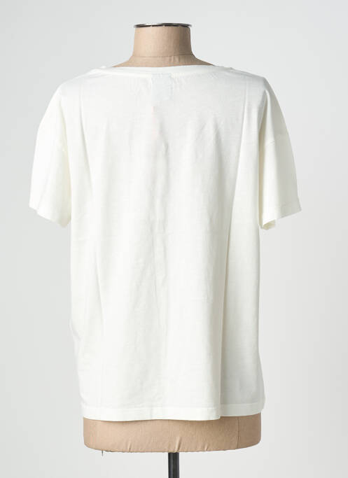 T-shirt beige NINE TEES femme