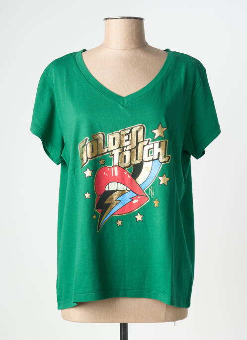 T-shirt vert NINE TEES femme