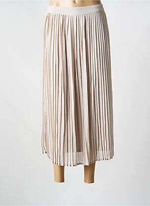 Jupe longue doublure beige VILA femme