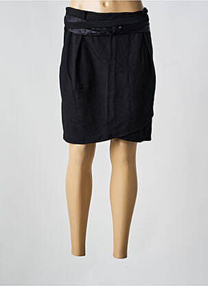 Jupe courte noir IKKS femme