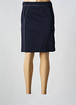 Jupe mi-longue bleu VOODOO femme