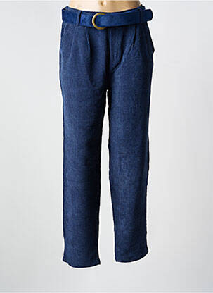 Pantalon chino bleu MOLLY BRACKEN femme