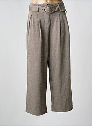 Pantalon large marron VILA femme