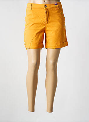 Short orange HAPPY femme