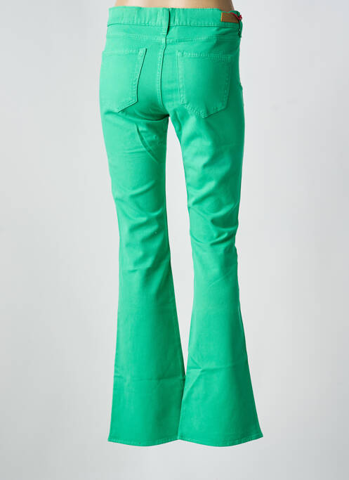Jean coupe flare vert HAPPY femme