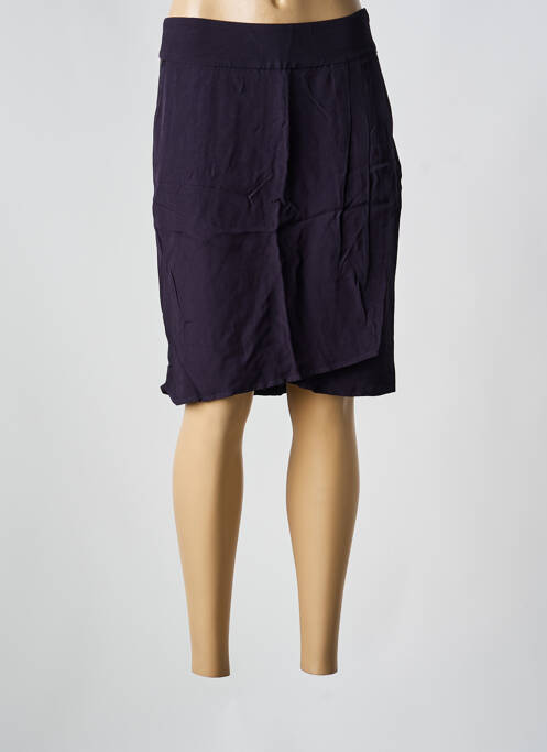 Jupe mi-longue bleu ONE STEP femme