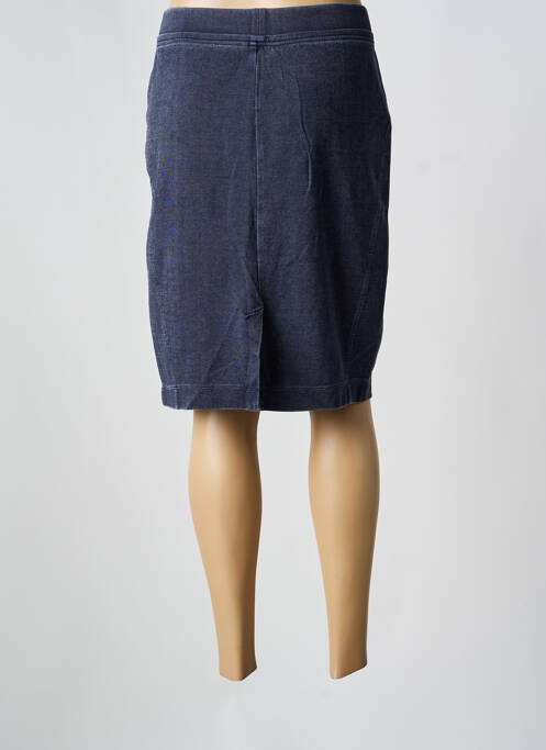 Jupe mi-longue bleu SANDWICH femme