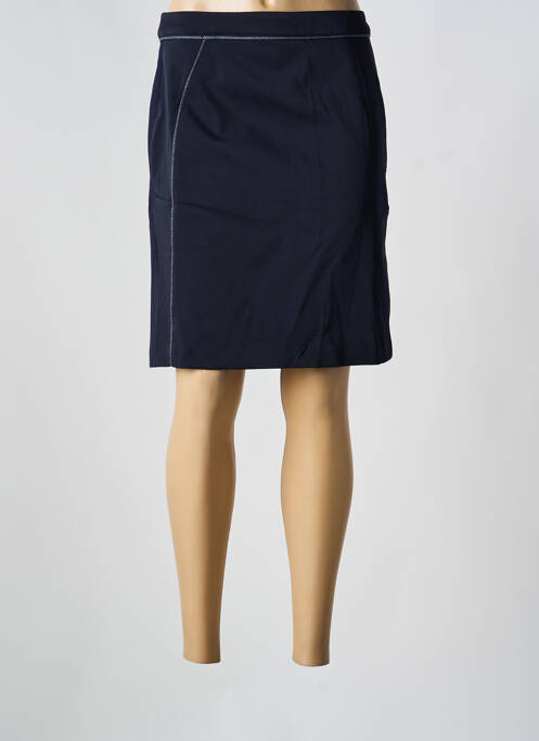 Jupe mi-longue bleu VOODOO femme