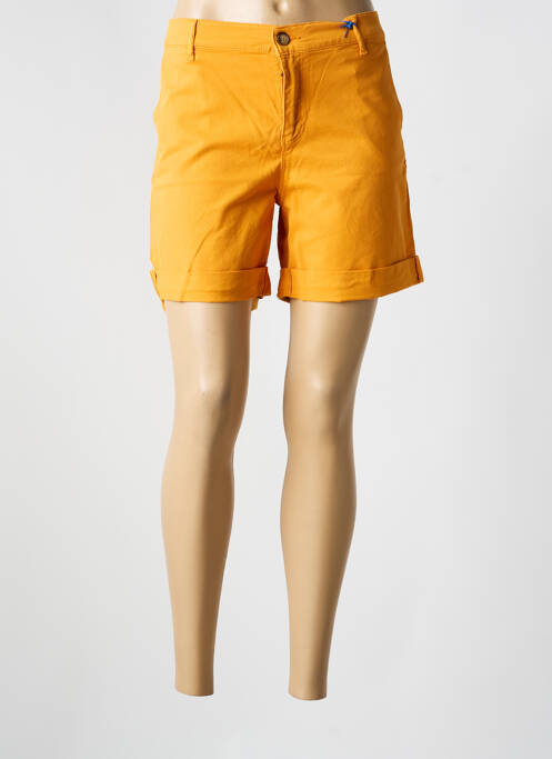 Short orange HAPPY femme