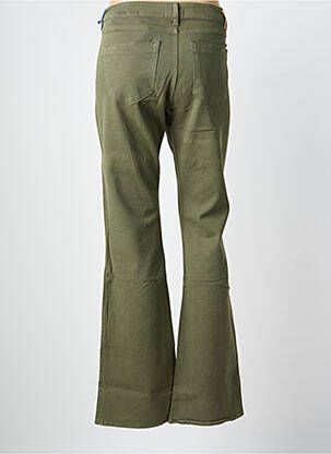 Pantalon flare vert HAPPY femme
