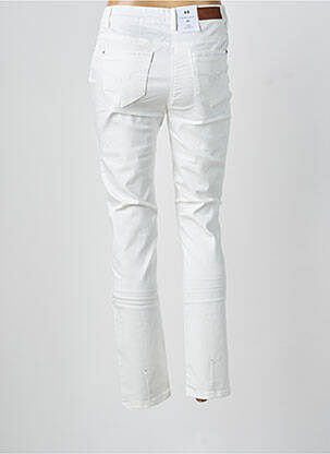Pantalon slim blanc JULIE GUERLANDE femme