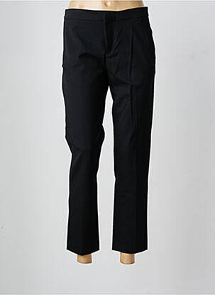 Pantalon 7/8 fermeture zippée sous rabat avec crochet noir SUD EXPRESS femme