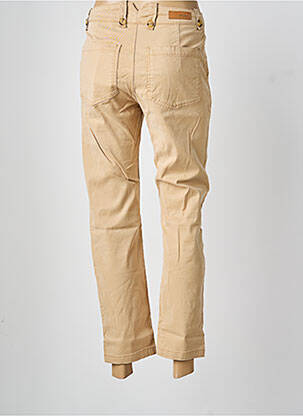 Pantalon 7/8 beige HAPPY femme