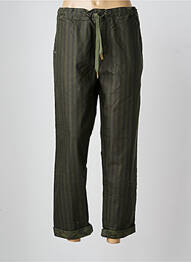 Pantalon droit vert PAKO LITTO femme