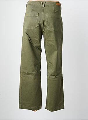 Pantalon droit vert HAPPY femme
