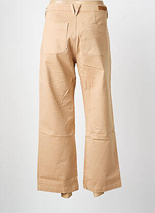 Pantalon droit beige HAPPY femme