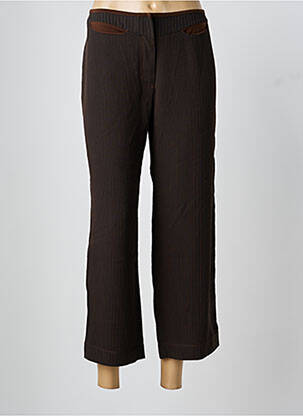 Pantalon 7/8 marron SOLOLA femme
