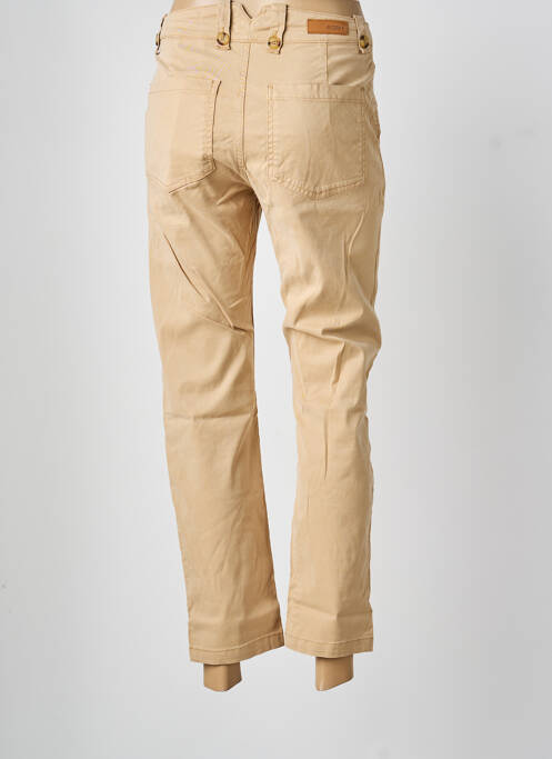 Pantalon 7/8 beige HAPPY femme