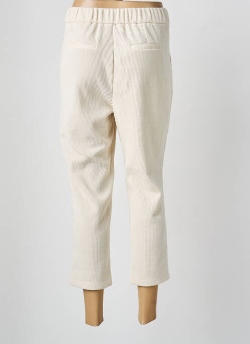 Pantalon 7/8 beige MOLLY BRACKEN femme