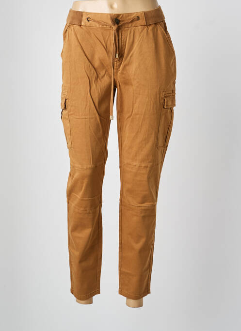 Pantalon 7/8 marron TIMEZONE femme