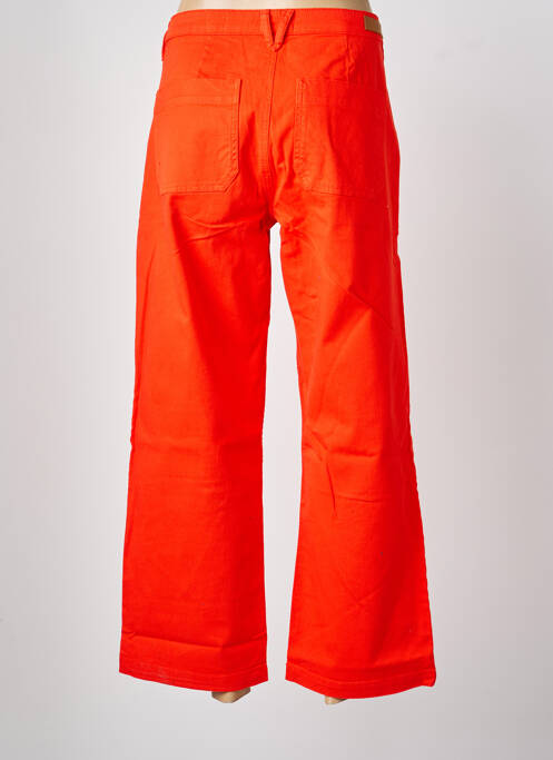 Pantalon flare rouge HAPPY femme