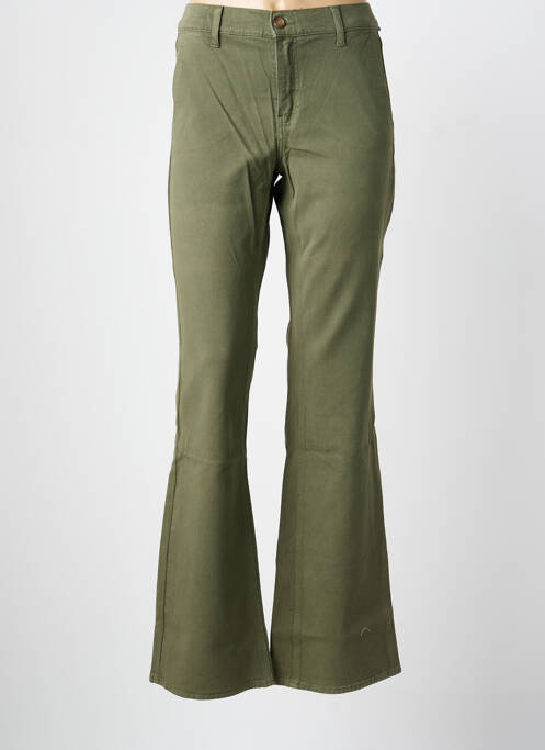 Pantalon flare vert HAPPY femme