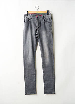 Jeans coupe slim stretch taille normale gris CH. K. WILLIAMS homme