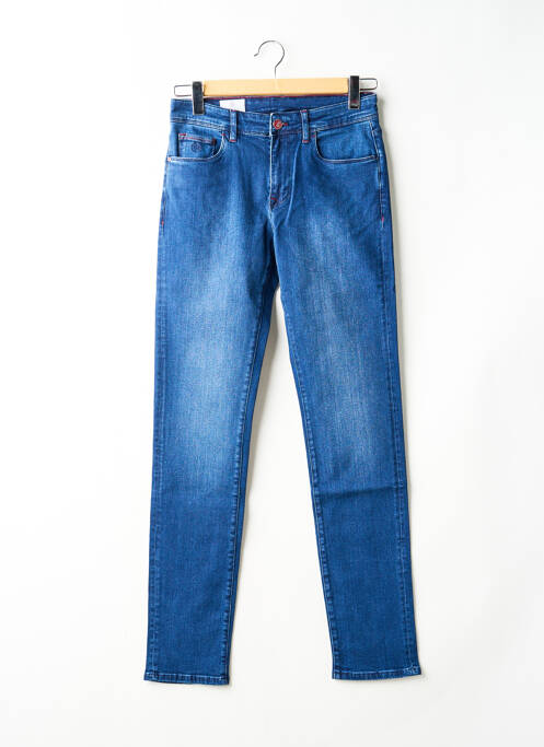Jeans coupe slim bleu MAISON WOOLIES homme
